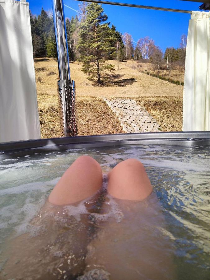Villa Lesny Zaulek Muszyna Esterno foto