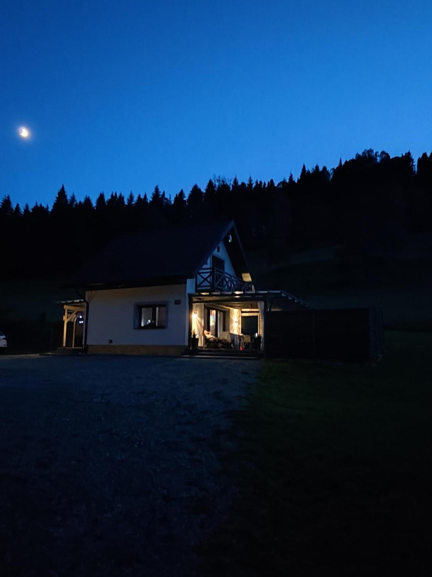 Villa Lesny Zaulek Muszyna Esterno foto