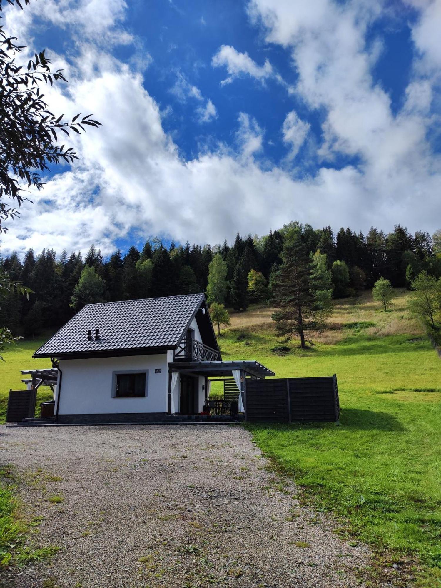 Villa Lesny Zaulek Muszyna Esterno foto