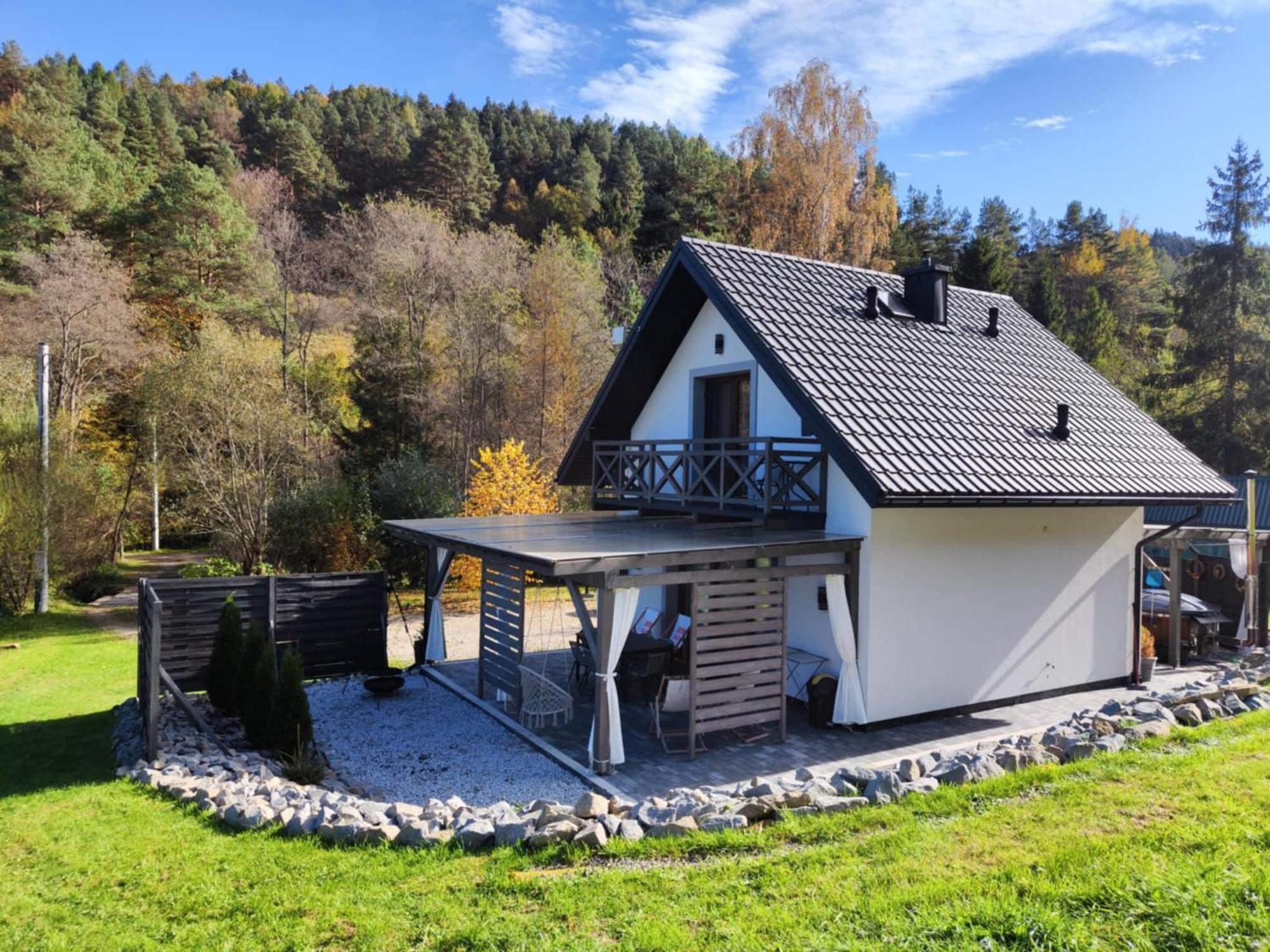 Villa Lesny Zaulek Muszyna Esterno foto
